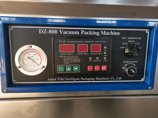 Dubbelkamer vacuümverpakkingsmachine voor vis, rundvlees en rijst