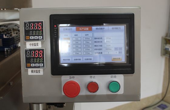 Verticale stikstofgranula-vul- en afdichtmachine voor de industrie