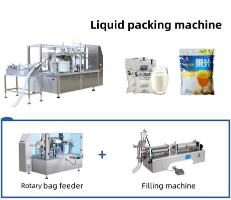 Granule Liquid Powder Packing Machine met meerdere koppen Computerized Combination Geschikt