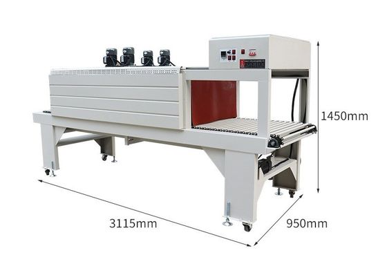 Automatische PE-filmkrimpmachine voor bier, dranken en mineraalwater Spanning 220V/380V