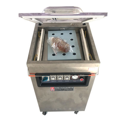 Verticale vacuümverpakkingsmachine met een enkele diepe kamer