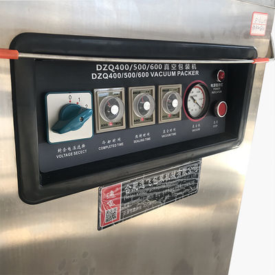 Verticale vacuümverpakkingsmachine met een enkele diepe kamer