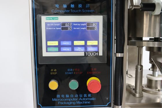 Automatische verticale verpakkingsmachine voor 1-100 g zaad gemakkelijk te bedienen en onderhouden