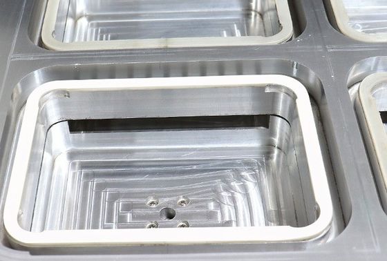Elektrisch aangedreven vacuümdichtingsmachine met bak voor winkels voor voedingsmiddelen en dranken