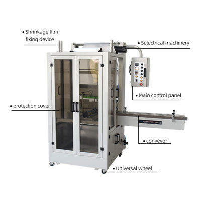 Flexible Convertor semi-automatische sap waterfles handvat krimpen verpakkingsmachine