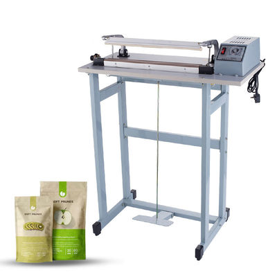 Door middel van Type Foot Pedal Bags Pedal Sealing Machine met Food Grade Cutter en Sealer