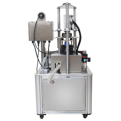 220V/50/60HZ Automatische vacuümdekselmachine voor voedsel saus potten glazen containers flessen