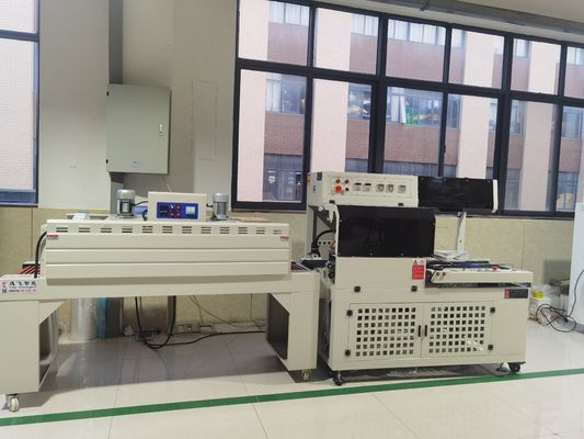 450L industriële papieren bekers POF PVC PE Film Wrap Warm shrink wrapping machine voor hotels