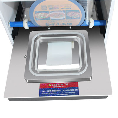 Industrial Fast Food Box Lunch Tray Sealing Machine met aanpasbare handpressvorm
