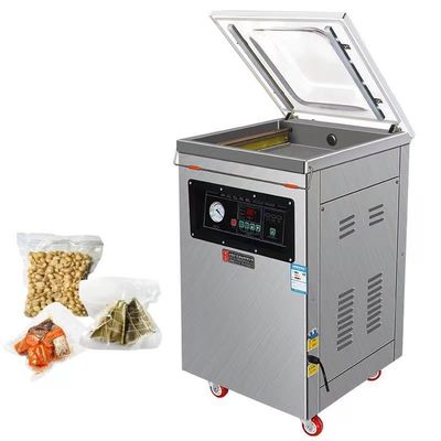 Eenkamers semi-automatische industriële voedingsvacuümverzegelmachine voor groenten en fruit