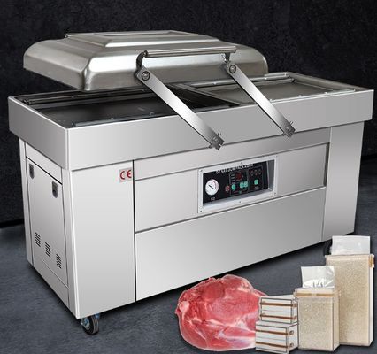 Roestvrij staal 304 DZ-600/2SB Dubbelkamer vacuümverpakkingsmachine voor langdurige werking