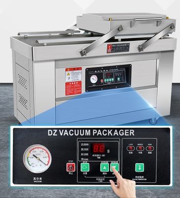 Roestvrij staal 304 DZ-600/2SB Dubbelkamer vacuümverpakkingsmachine voor langdurige werking