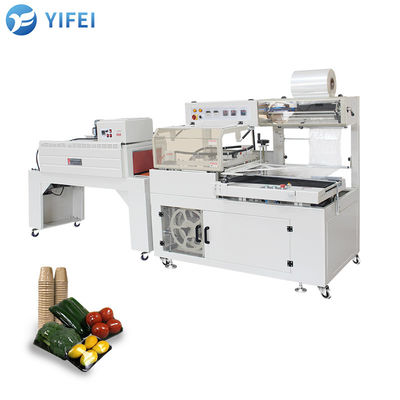 15 m/min. Vervoerssnelheid Automatische 450 L filmdichtmachine voor doos