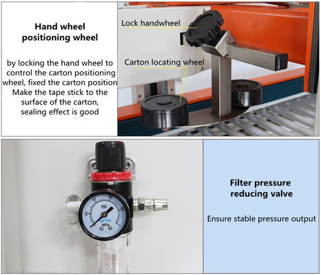 Automatische bandverzegelingsmachine met vouwkap met maximale snelheid van 20 M/MIN