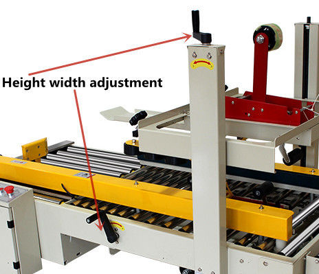Plastic verpakkingsmateriaal kartonnen doos kruis type afdichtmachine voor uw bedrijf