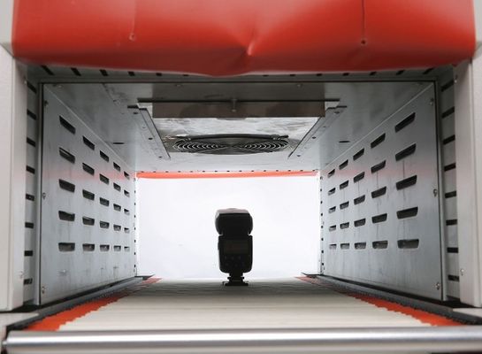 Kledingwinkels Aanpasbare krimptunnel en warmtegevoelige papierverpakkingsmachine