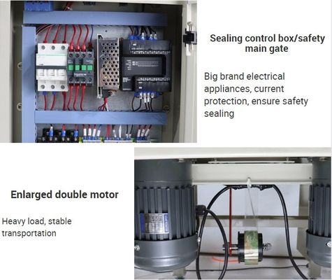 150-geen limiet*150-500*150*500mm kartonbandmachine met automatische afdichting