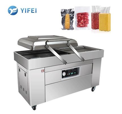 Voedsel vacuümverzegelmachine voor durian en tonijn DZ-400/DZ-500/DZ-600 Dubbele kamers