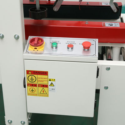Elektrisch aangedreven roer van roestvrij staal karton afdichter Automatische karton afdichter