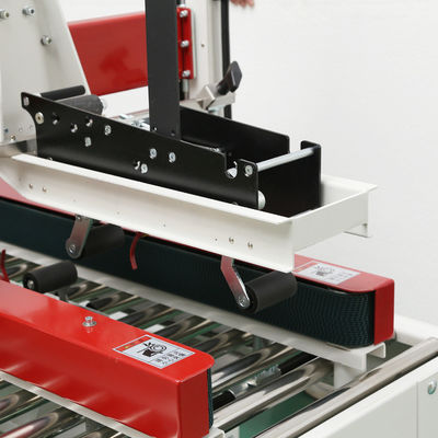Elektrisch aangedreven roer van roestvrij staal karton afdichter Automatische karton afdichter