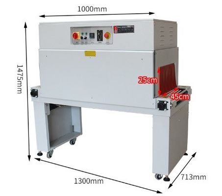 Automatische verpakkingsmachine voor thermisch gevoelige papierrolletjes