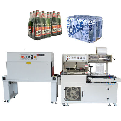 Elektrisch aangedreven kleine straalverwarmingsmachine voor het verpakken van flessen voor huisdieren