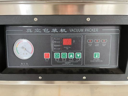 Dubbelkamera vacuümverpakkingsmachines met een capaciteit van 250 kg en gasvullingsoptie