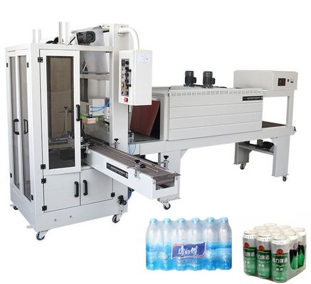 High Speed Waterflas Conveying Film Covering Heat Shrinkable Packaging Wrapping Machine