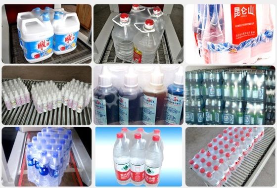 High Speed Waterflas Conveying Film Covering Heat Shrinkable Packaging Wrapping Machine