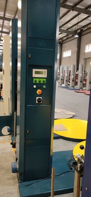 Voorzien van 2022 nieuwste automatische luchthaven bagageverpakkingsmachine met klem en snijfilm