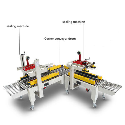 Hoge afdichtingsefficiëntie YF half-automatische verpakkingsmachine voor het afdichten van kartonnen doosjes