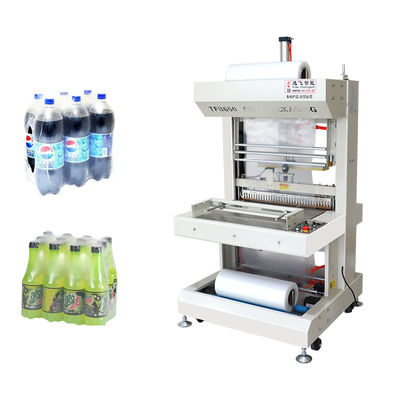 TF650 Energy Drink Bottle Shrink Tunnel Machine Hoge snelheidshrimp met PE-materiaal