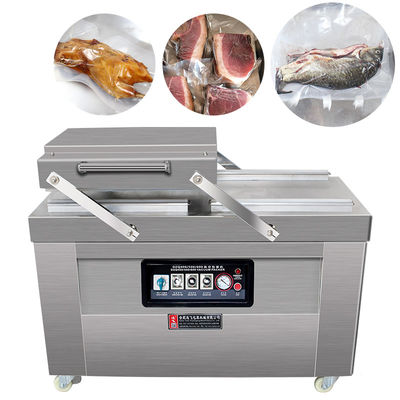 Voedingsmiddelenwinkel Vacuum Sealer DZ-500 Model Dubbelkamer Verpakkingsmachine voor commerciële