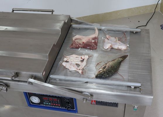 Voedingsmiddelenwinkel Vacuum Sealer DZ-500 Model Dubbelkamer Verpakkingsmachine voor commerciële