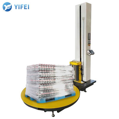 Textiel Automatische Stretch Wrap draaitafelmachine 2600*1500*2550mm voor gladde verpakking