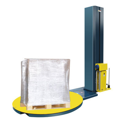 Makkelijk te installeren verpakking pallet rekfilm boxing machine voor beschermende skid wrapper