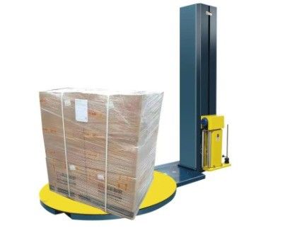 2400 mm Kolomhoogte Paletverpakkingsmachine Stretch Film Automatische Stretch Wrap Machine Paletverpakker
