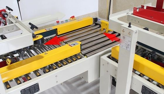 1830x670x1230mm Automatische horizontale kartonnen doos Cross Sealing Adhesieve Tape Packaging Line