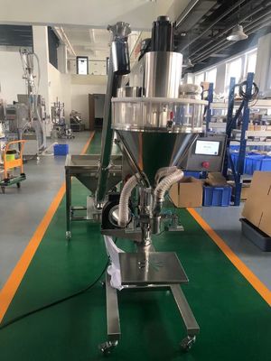 710*810*1900mm half-automatische poedervulmachine voor melkspices voor 1-15 kg grondstof