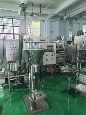 710*810*1900mm half-automatische poedervulmachine voor melkspices voor 1-15 kg grondstof