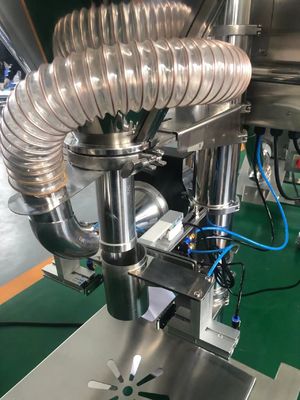 710*810*1900mm half-automatische poedervulmachine voor melkspices voor 1-15 kg grondstof