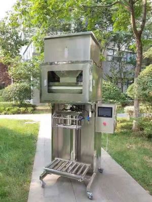 710*810*1900mm half-automatische poedervulmachine voor melkspices voor 1-15 kg grondstof
