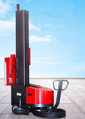 Automatische elektrische draaitafel pallet stretch wrapper verpakkingsmachine voor voedsel en dranken winkels