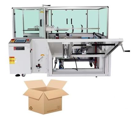 220V/50HZ Spanning Volledig automatische kartonnen oprichtmachine en afdichting voor verpakkingslijnen