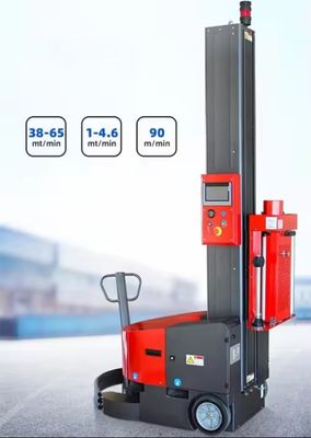 Automatische elektrische draaitafel pallet-stretch wrapper voor verpakkingen van levensmiddelen en textiel