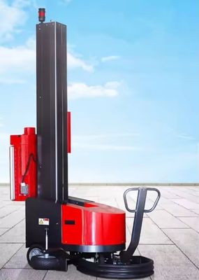 Automatische elektrische draaitafel pallet-stretch wrapper voor verpakkingen van levensmiddelen en textiel