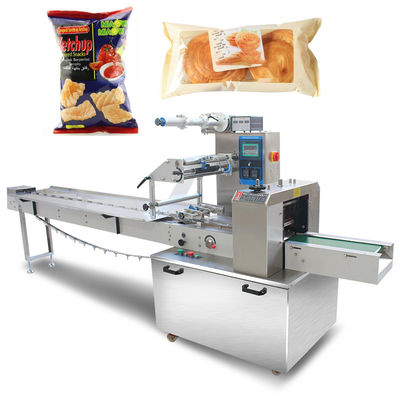 Automatische Orange Mango Grape Avocado Fruit Kissen Bag Wrapping Machine voor het verpakken