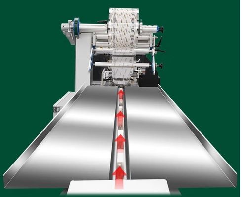 Automatische Orange Mango Grape Avocado Fruit Kissen Bag Wrapping Machine voor het verpakken