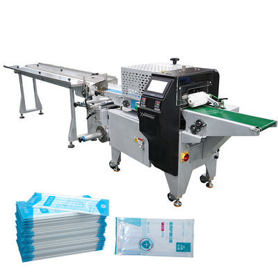 220V/50HZ half-automatische multifunctionele kussenflowverpakkingsmachine voor kip