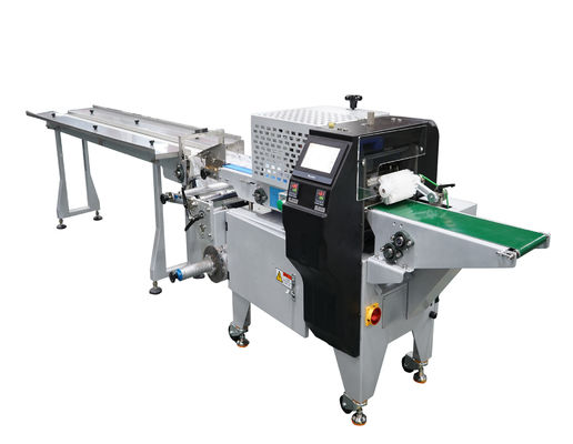 220V/50HZ half-automatische multifunctionele kussenflowverpakkingsmachine voor kip